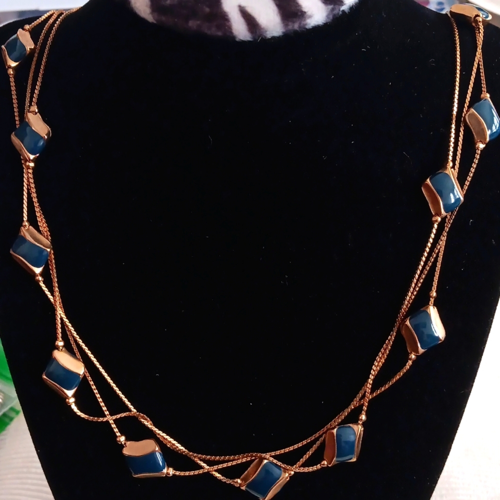 2 Necklaces - 12 inches long  and the other 14 inches long.